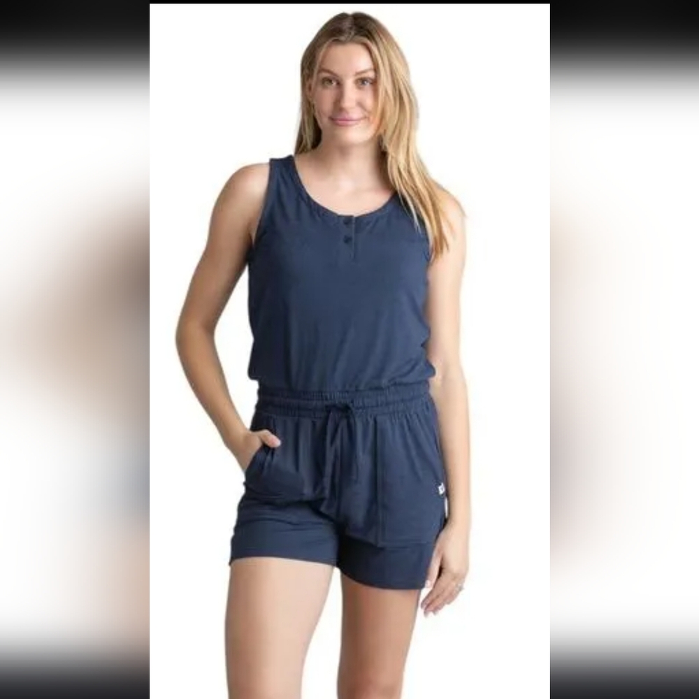 LIV Outdoor Journey Henley Romper - Women's Size L